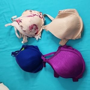 Lot of (4) Bras, Size 36B